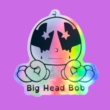 Load image into Gallery viewer, Big Head Bob Holographic Stickers