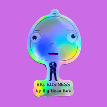 Load image into Gallery viewer, Big Head Bob Holographic Stickers