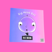 Load image into Gallery viewer, Big Head Bob 3x3 Stickers
