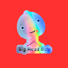 Load image into Gallery viewer, Big Head Bob Holographic Stickers
