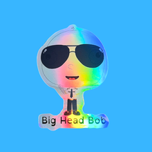 Load image into Gallery viewer, Big Head Bob Holographic Stickers