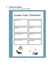 Load image into Gallery viewer, Art Creation Printable Class | Classroom Lesson Plan for Kids | K-2 | *Course 5