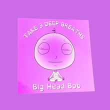 Load image into Gallery viewer, Big Head Bob 3x3 Stickers