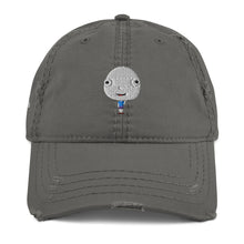Load image into Gallery viewer, David's Waving Bob Branded Distressed Dad Hat