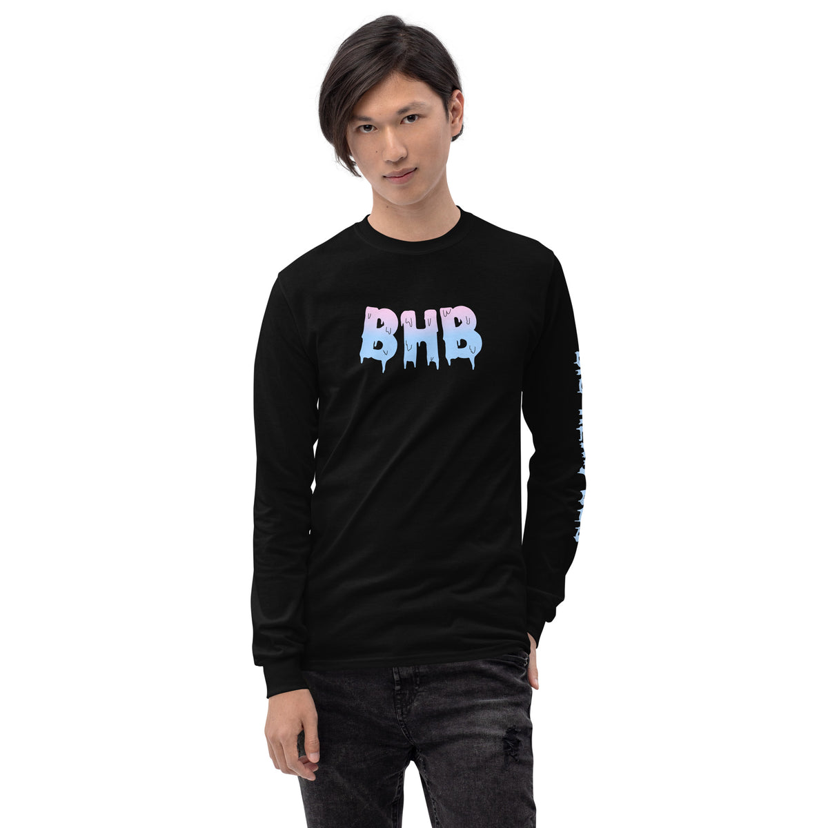 BHB Drip Drop Unisex Long Sleeve Shirt – Big Head Bob