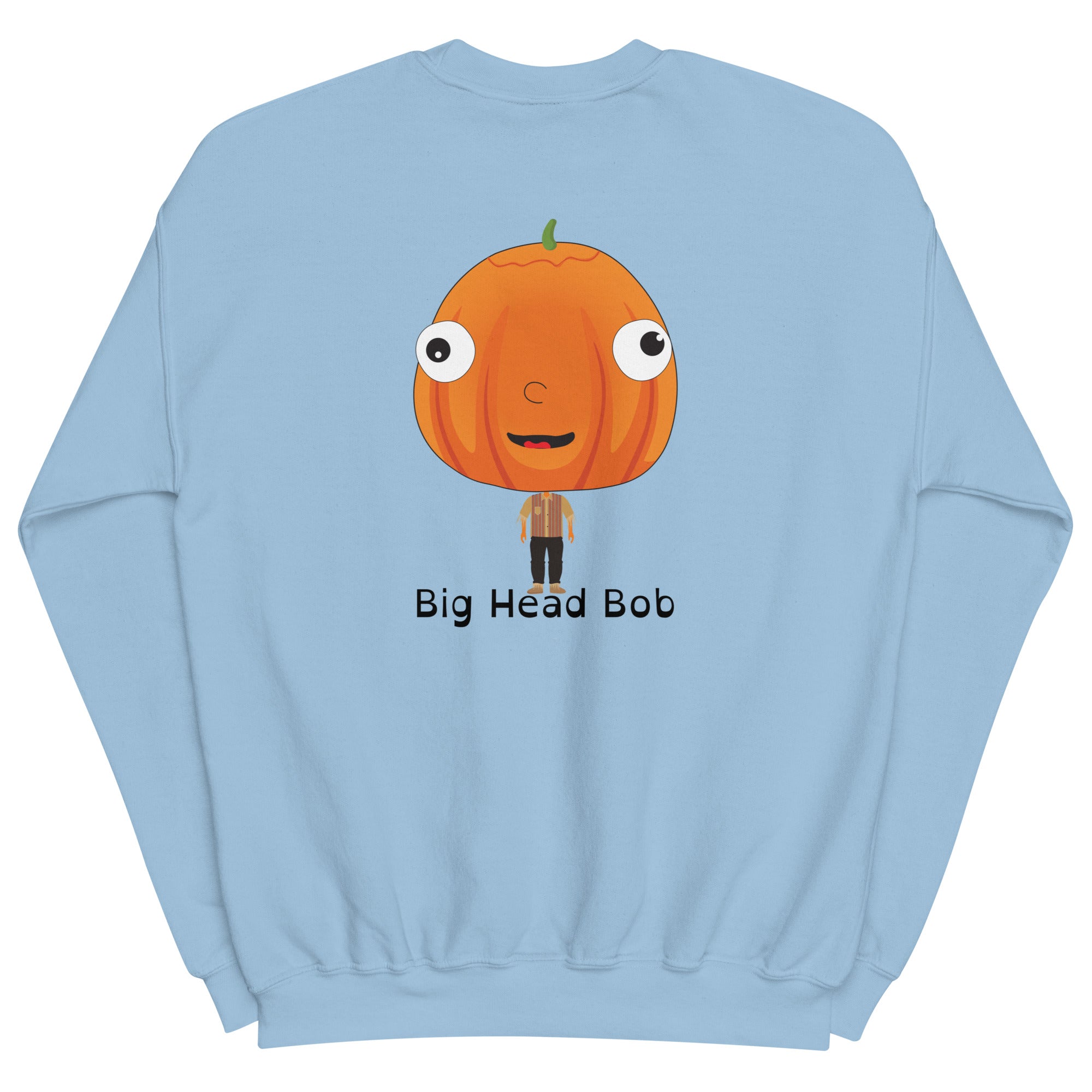 Pumpkin Bob Front to Back Unisex Sweatshirt