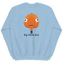 Load image into Gallery viewer, Pumpkin Bob Front to Back Unisex Sweatshirt