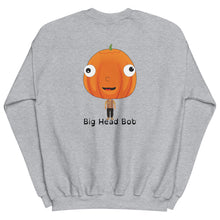 Load image into Gallery viewer, Pumpkin Bob Front to Back Unisex Sweatshirt