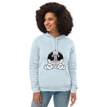 Load image into Gallery viewer, Heartbroken Reality x Big Head Bob Collab Women's eco fitted hoodie