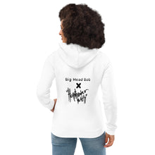Load image into Gallery viewer, Heartbroken Reality x Big Head Bob Collab Women's eco fitted hoodie