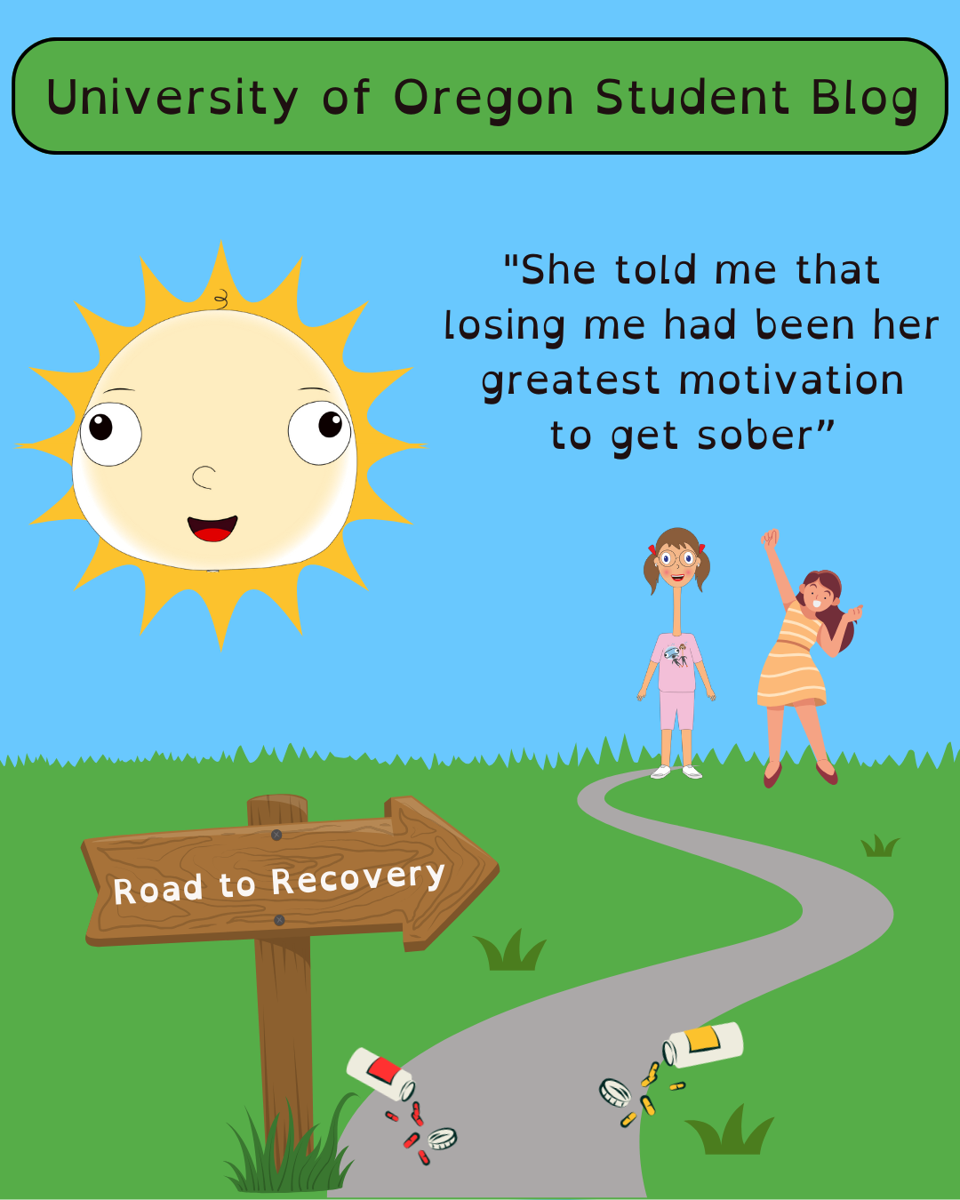 Student blog post about the road to mental health recovery and finding hope through resilience