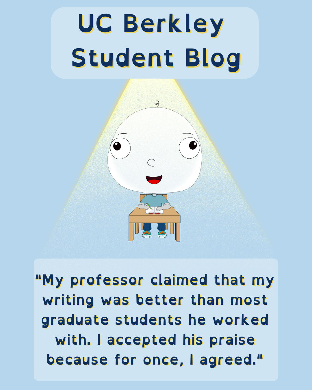Student blog post about building self-confidence and how one choice transformed their life