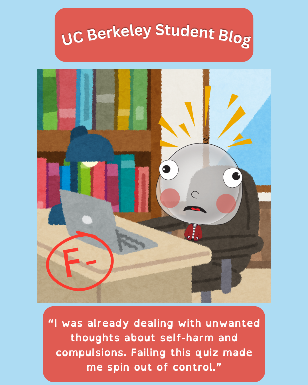 Student blog post about coping with OCD and anxiety in college