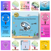 Load image into Gallery viewer, Book 1 Package | Transform Your Weakness into Strength | The Adventures of Big Head Bob
