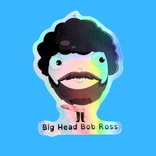 Load image into Gallery viewer, Big Head Bob Holographic Stickers
