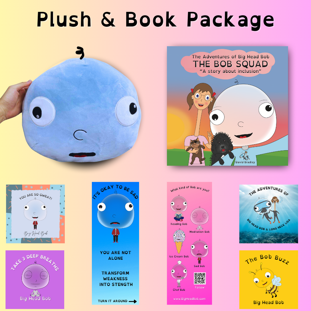 Plush & Book Combo Kit