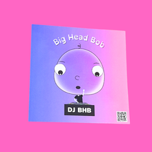 Load image into Gallery viewer, Big Head Bob 3x3 Stickers
