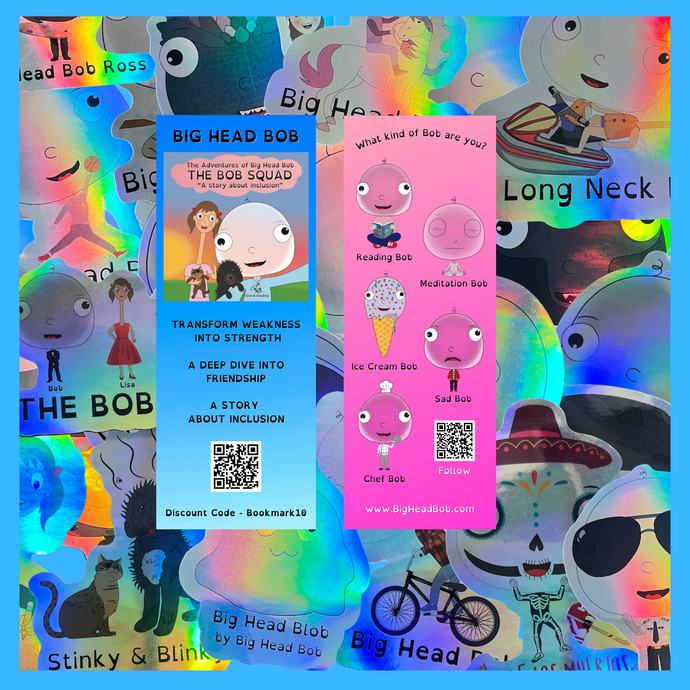 Free sticker and bookmark bundle