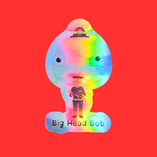Load image into Gallery viewer, Big Head Bob Holographic Stickers
