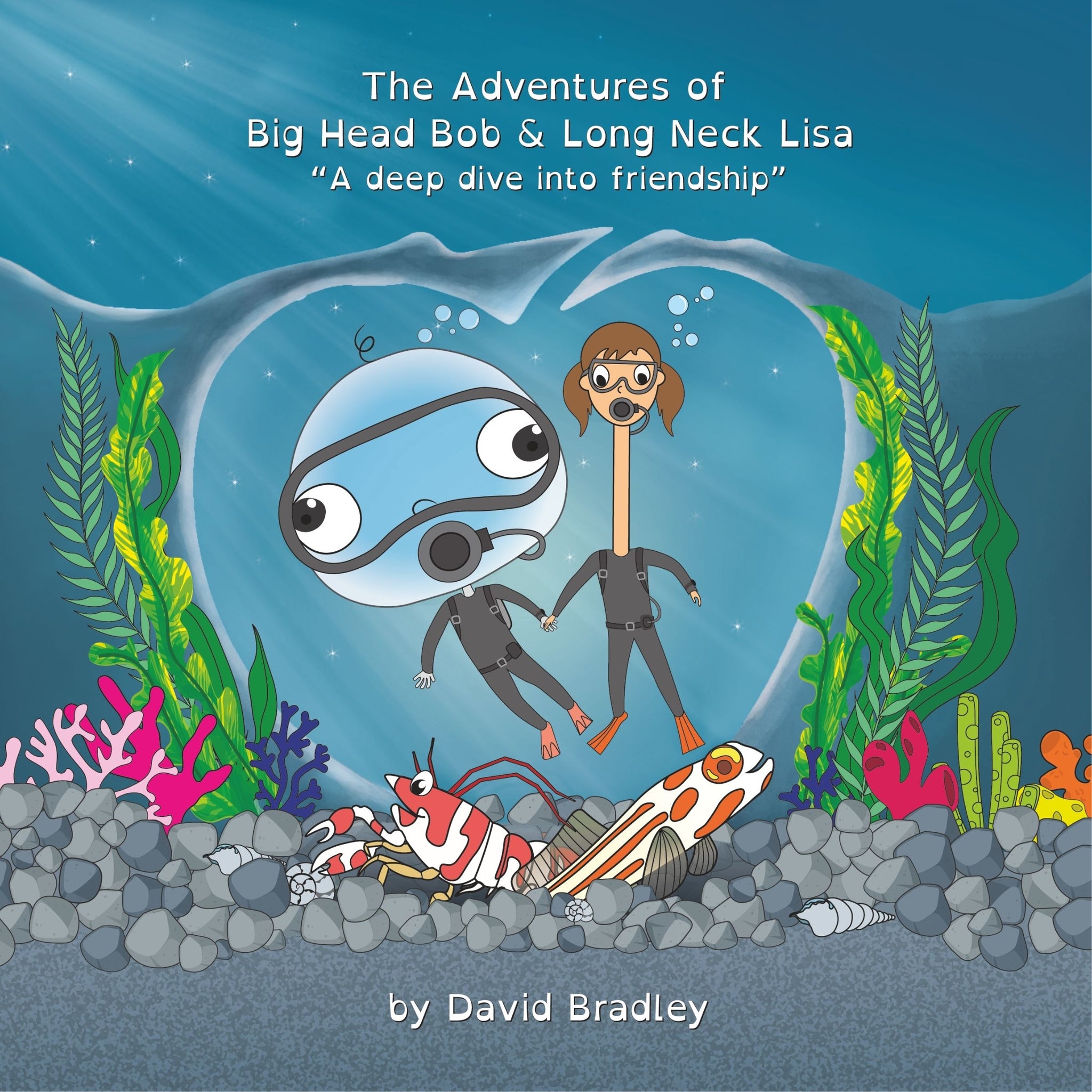 Book 2 Package - Signed Copy of Big Head Bob & Long Neck Lisa - A deep