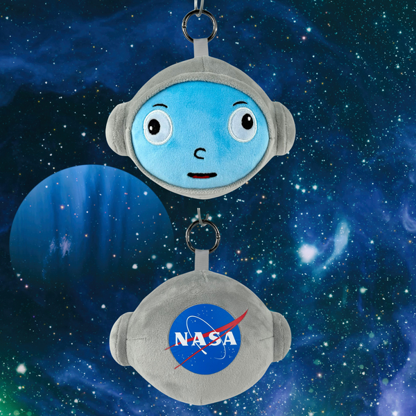 NASA and Big Head Bob Collaboration | Astronaut Bob Keychain Plush