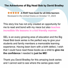 Load image into Gallery viewer, Transform Your Weakness into Strength | Book 1 Package | Signed Copy of The Adventures of Big Head Bob
