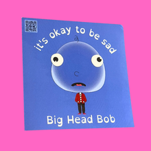 Load image into Gallery viewer, Big Head Bob 3x3 Stickers
