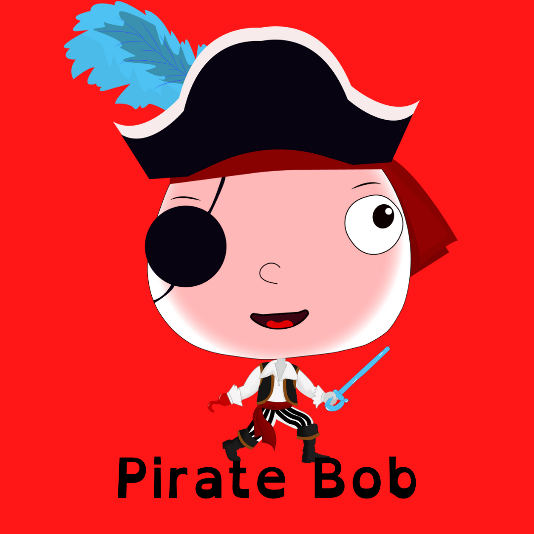 Mystery Square Bob Sticker Pack - 4 Stickers 1 Price