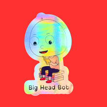 Load image into Gallery viewer, Big Head Bob Holographic Stickers
