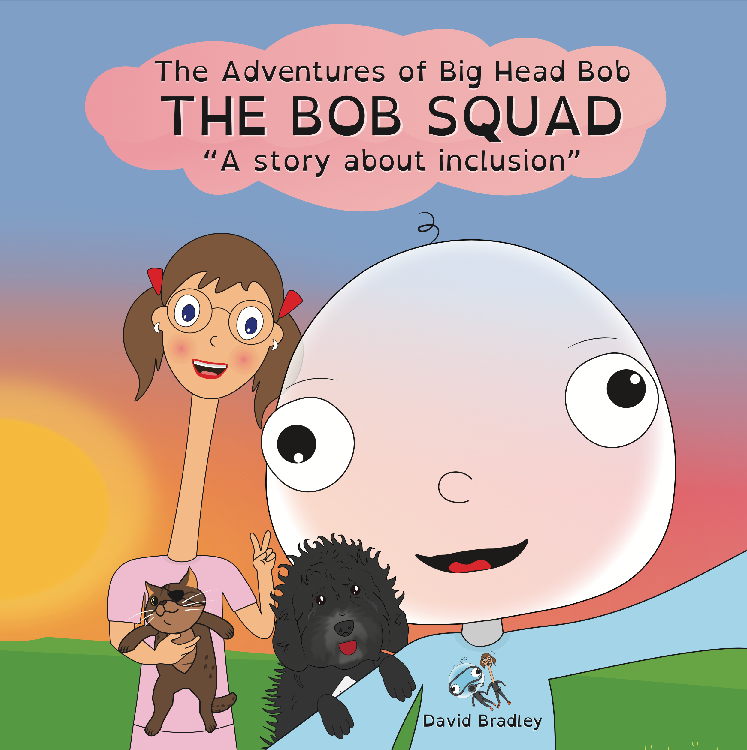 Book 3 Package - Signed Copy of Big Head Bob - The Bob Squad - A story about inclusion