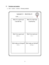 Load image into Gallery viewer, Emotions and self-esteem building Lesson Plan for kids | K-2 Printable *Course 1
