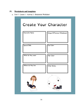 Load image into Gallery viewer, Art Creation Printable Class | Classroom Lesson Plan for Kids | K-2 | *Course 5
