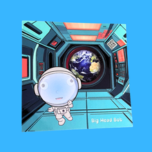 Load image into Gallery viewer, Big Head Bob 3x3 Stickers
