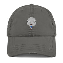 Load image into Gallery viewer, Waving Bob Distressed Dad Hat
