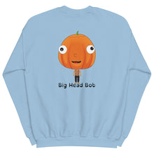 Load image into Gallery viewer, Pumpkin Bob Front to Back Unisex Sweatshirt
