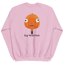 Load image into Gallery viewer, Pumpkin Bob Front to Back Unisex Sweatshirt
