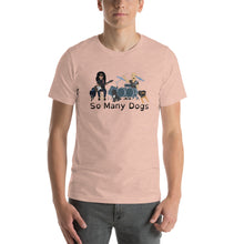 Load image into Gallery viewer, So Many Dogs Unisex band t-shirt
