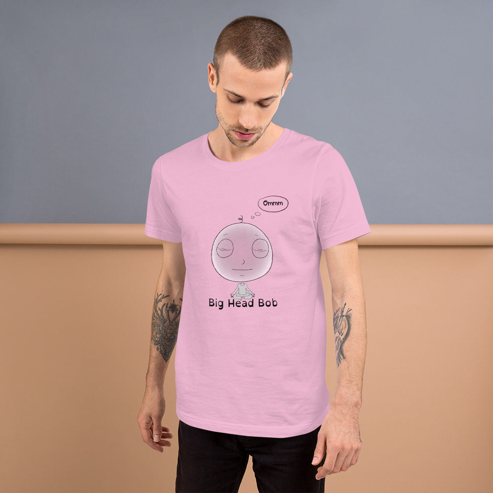 Ommm Big Head Bob Short-Sleeve Unisex T-Shirt